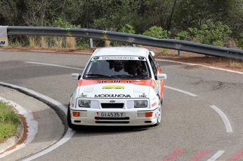 Jordi Ventura – Josep Autet (Ford Sierra RS Cosworth). Rally Catalunya – Costa Daurada Legend 2024 (Foto: Daniel Ceán-Bermúdez Pérez)